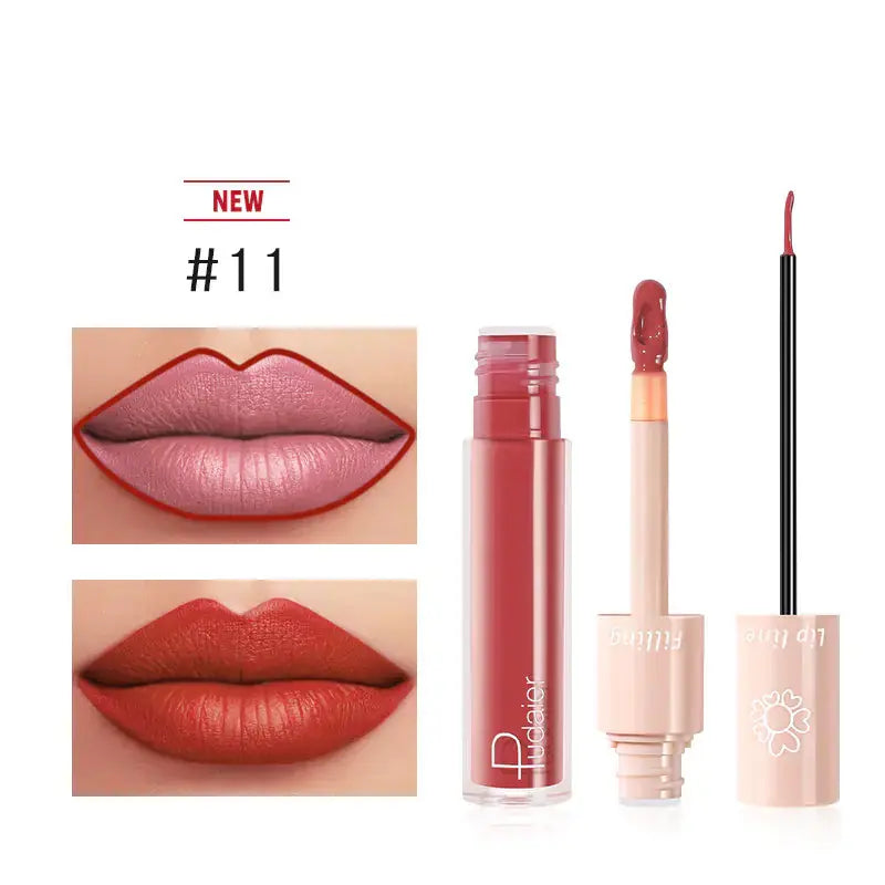 Lipstick and Lip Gloss Set Frezze_Luxe