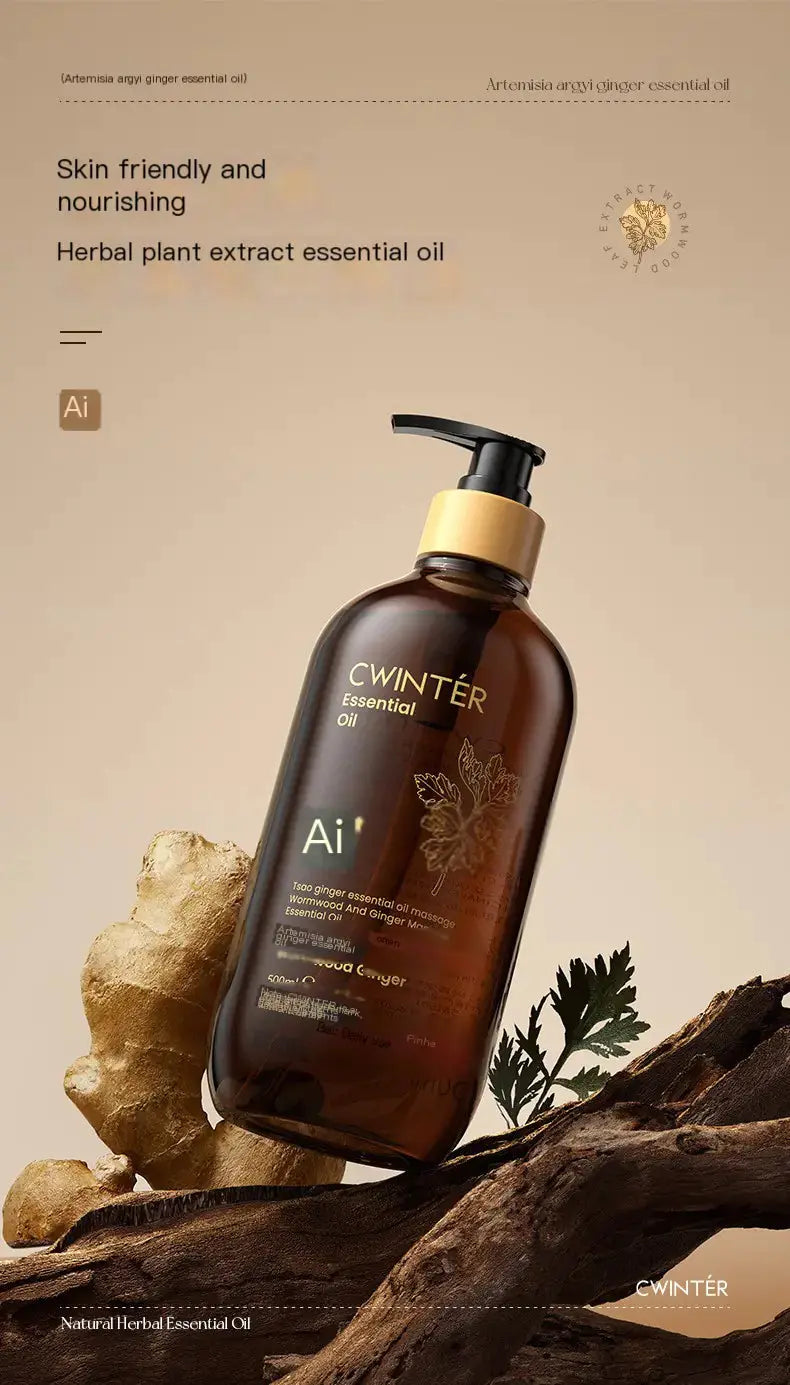 Ginger Essential Oil 500ml for Body Care and Moisture Frezze_Luxe