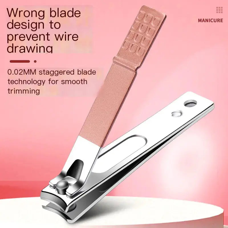 Rose Gold Stainless Steel Nail Clipper Tool Set (18 Pcs) Frezze_Luxe