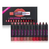 12 Lipstick Set Collection Frezze_Luxe