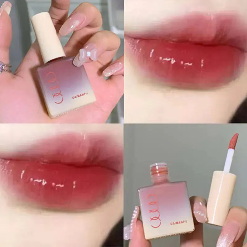 DAIMANPU Small Ice Cube Jelly Lip Lacquer Lip Gloss Frezze_Luxe