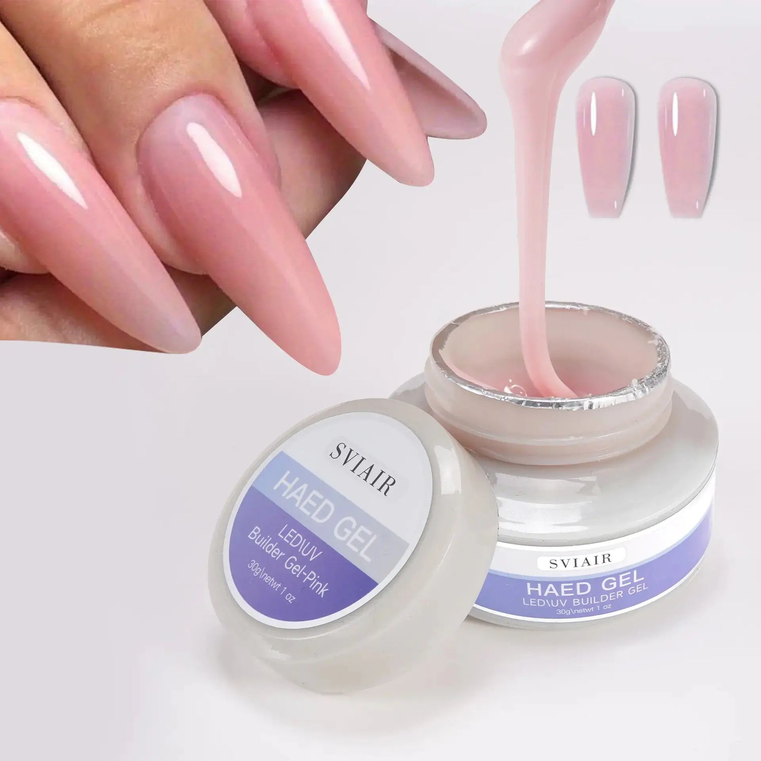 SVIAIR 30g Nail Extension Gel for UV Nail Art Frezze_Luxe