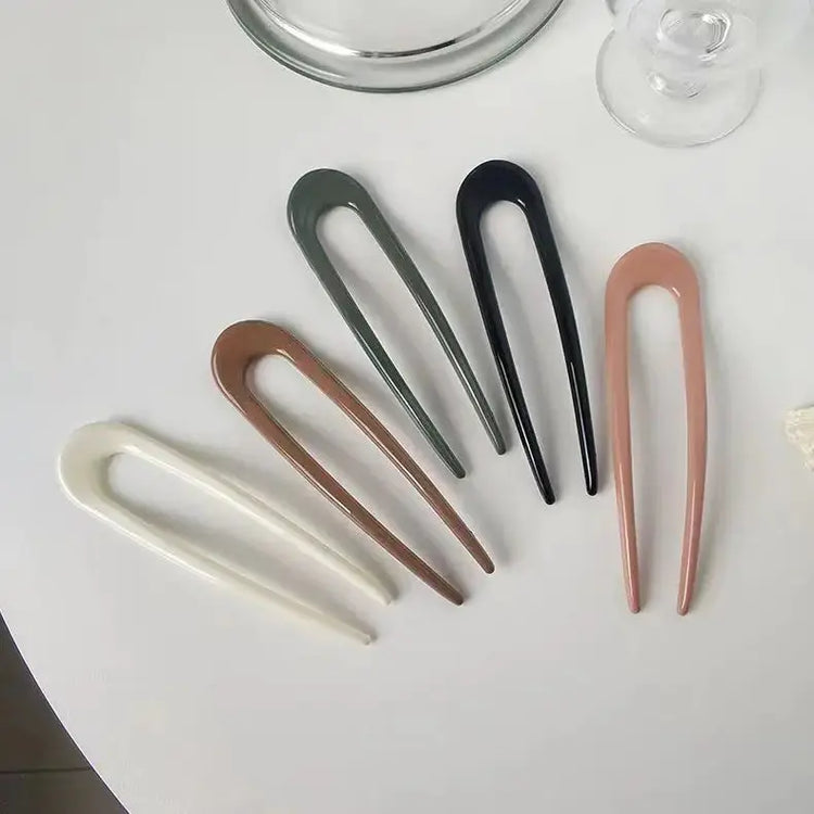 Fashionable Bun Hairpin for Summer Hairstyles Frezze_Luxe