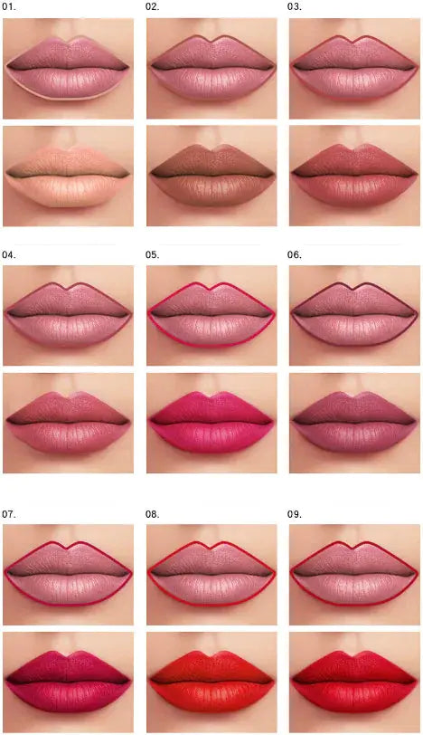 Lipstick and Lip Gloss Set Frezze_Luxe