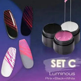 Luminous Nail Art Spider Nail Gel UV Nail Polish Frezze_Luxe