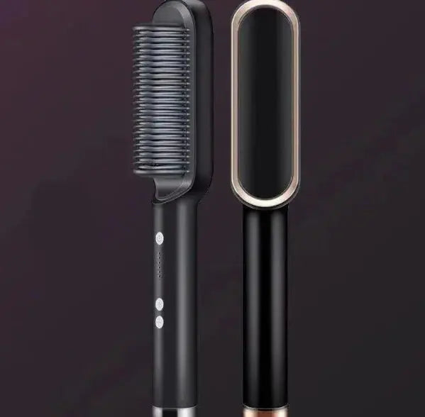 Dual-Use Horn Comb for Straightening and Curling Hair Frezze_Luxe