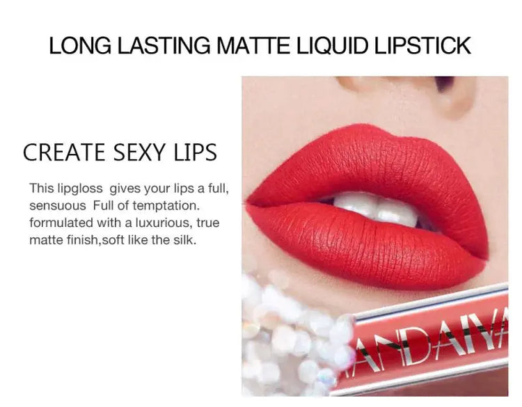 Matte Liquid Lipstick Set Frezze_Luxe