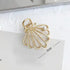 Matte Metal Ponytail Clip with Bun Holder (Large) Frezze_Luxe