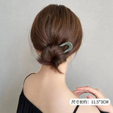 Fashionable Bun Hairpin for Summer Hairstyles Frezze_Luxe