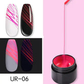 Luminous Nail Art Spider Nail Gel UV Nail Polish Frezze_Luxe