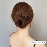 Fashionable Bun Hairpin for Summer Hairstyles Frezze_Luxe