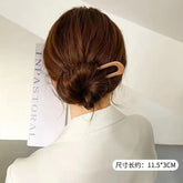 Fashionable Bun Hairpin for Summer Hairstyles Frezze_Luxe