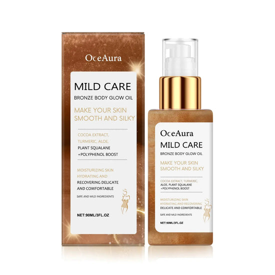 Antique Bronze Body Shimmer Oil Frezze_Luxe