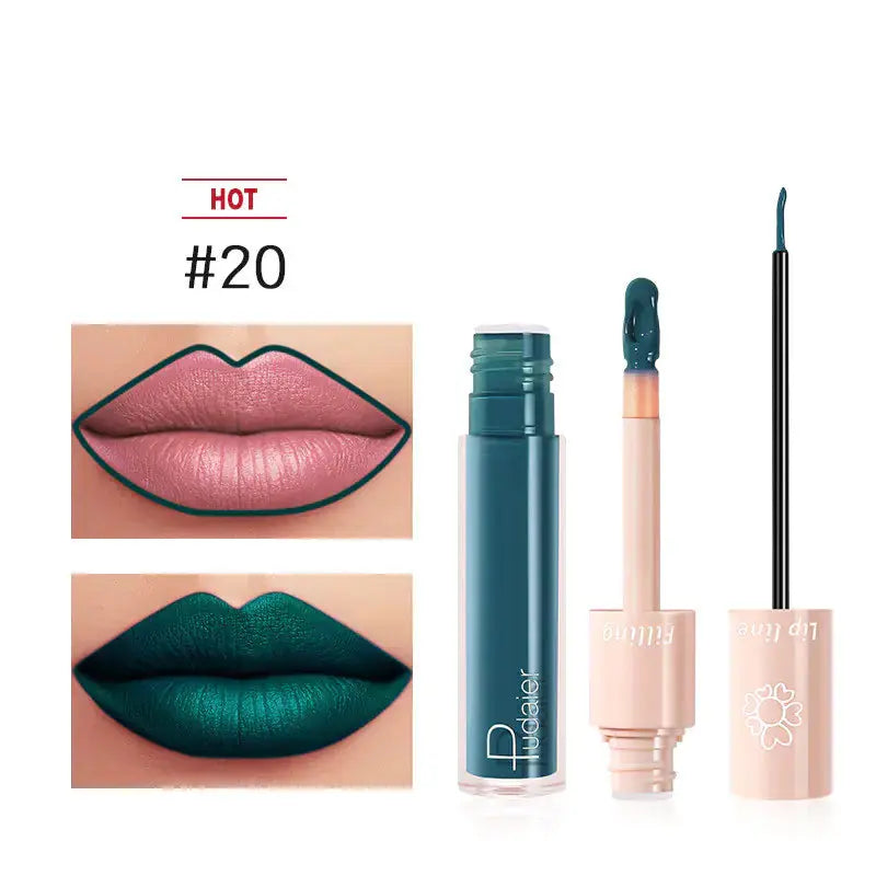 Lipstick and Lip Gloss Set Frezze_Luxe