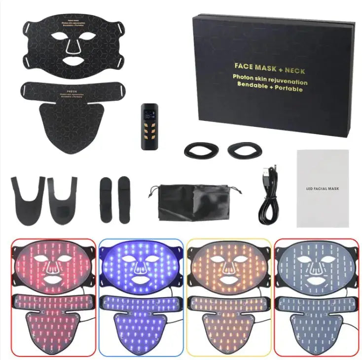 Skin Rejuvenation Silicone Facial Neck  Mask Frezze_Luxe