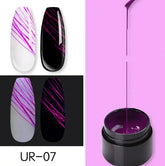 Luminous Nail Art Spider Nail Gel UV Nail Polish Frezze_Luxe