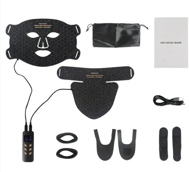 Skin Rejuvenation Silicone Facial Neck  Mask Frezze_Luxe
