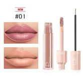 Pudaier Dual Lipstick and Lip Gloss Liquid Set Frezze_Luxe