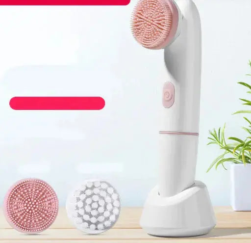Electric Silicone Facial Cleanser, Frezze_Luxe